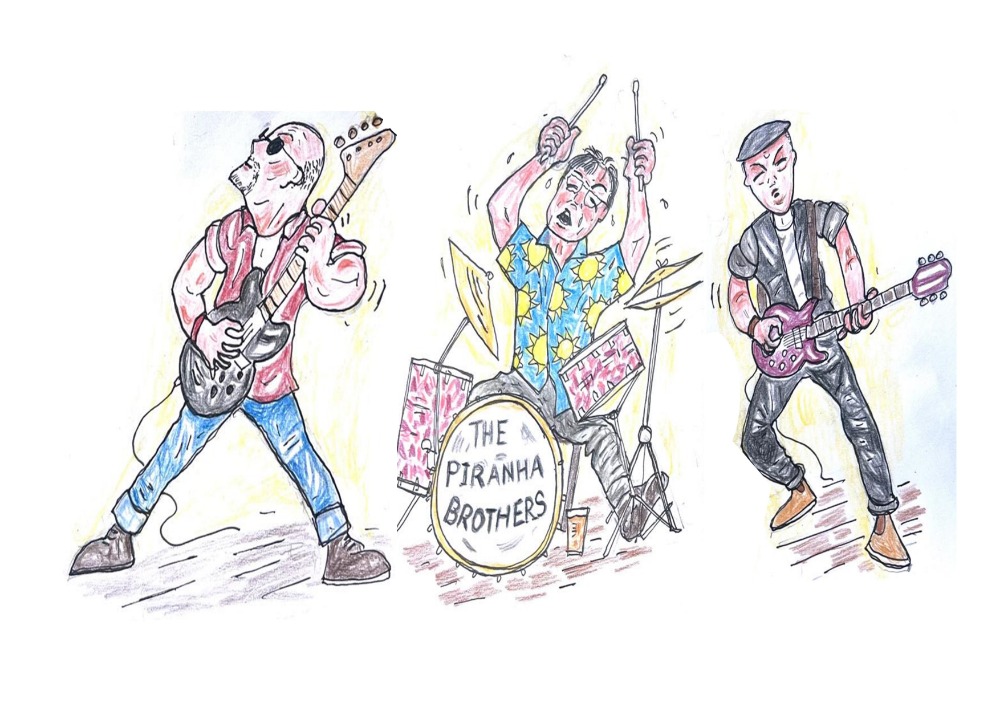 The Piranha Brothers - Rock Blues & Funk MORDANT !